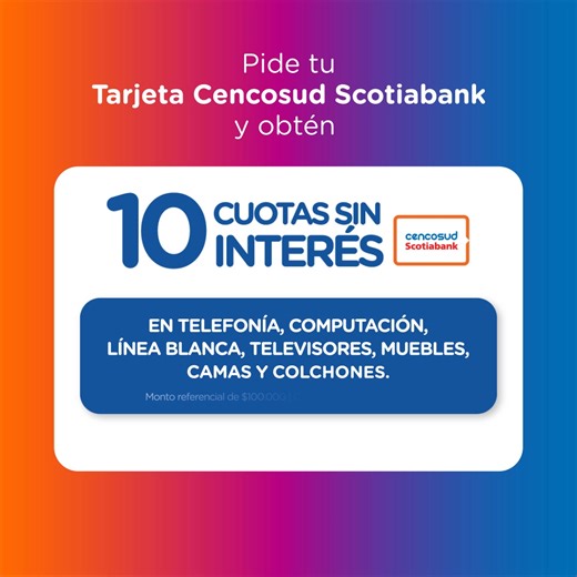 ¿Necesitas renovar algo? Pide tu Tarjeta y aprovecha todas las ofertas de Semana de la Tarjeta en Paris 💙 | Tarjeta Cencosud Scotiabank