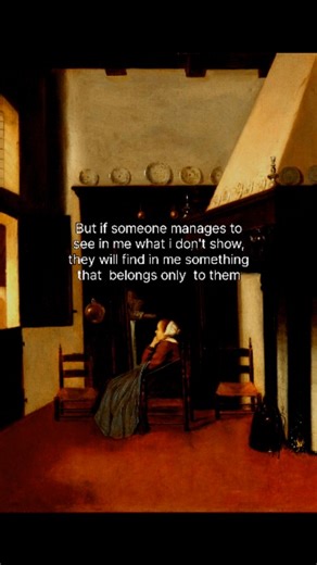 Stoic Abnormality on Instagram: "Jacobus Vrel was a Dutch, Flemish, or Westphalian painter of interiors and urban street scenes during the Dutch Golden Age. He generally painted simple interior scenes, often depicting figures engaged in household activities or peering through windows to the outside, their backs to the viewer.In this delightful artwork, we see a nurse silently contemplating the view through an open door while seated next to a woman confined to her bed. The setting is a sparsely d