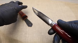 How an old rusty Mora knife and scabbard were carefully restored