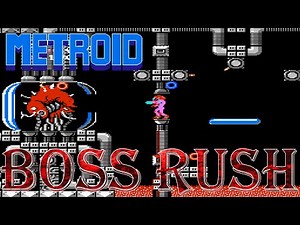 Metroid - Boss Rush (All Boss Fights, No Damage)