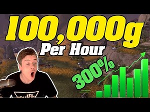This Is Now 100,000g PER HOUR! War Within Goldfarm