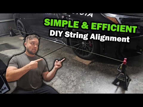 DIY String Alignment at HOME - SIMPLE, CHEAP and EFFICIENT!