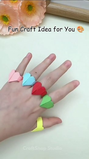 7 Amazing Paper Ring Designs 💍 Easy DIY Craft Ideas | #shorts #ytshorts #papercraft #diy #art