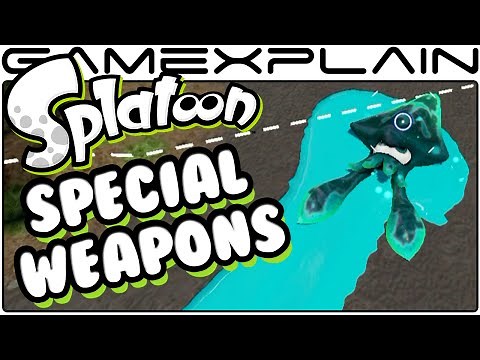 Splatoon - All Special Weapons Showcase (60fps)