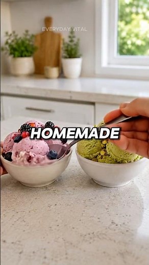 2 Healthy Homemade Ice Cream Recipes That Taste Like the Real Thing 🍦🤯