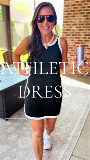 The athletic dress you don’t want to miss out on for this summer🤩 so many pretty colors too!! #athleticdress #tennisdress #athleticwear