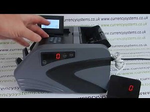 NC20 i X Banknote Counter Demonstration & How To Operate Tutorial
