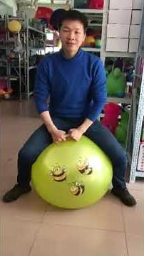 My supplier on a space hopper ball #12