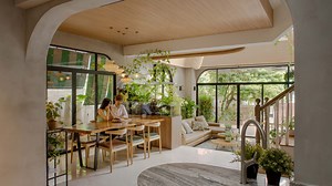 4.6K views · 16 reactions | In this week’s episode, explore a unique home nestled in the SengKang area, boasting a blend of old-world charm and modern design. With a land area of 2,160 sqft and a build-out of around 3,000 sqft, this residence offers a spacious retreat for its inhabitants. Interested in working with the designer? Contact FSI at https://stackedmedia.typeform.com/to/vlqc2DVy Successful projects get a $500 Stacked Store voucher! | Stacked Homes | Facebook