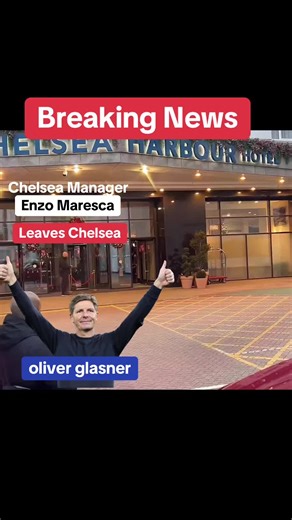 Enzo Maresca Departs from Chelsea: Next Steps Revealed