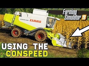 USING THE CLAAS CONSPEED | Farming Simulator 19