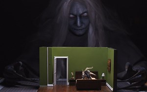 【手工】油管手工 Minibricks回来了！恐怖！恐惧模型！ 睡梦中的黑影_哔哩哔哩_bilibili