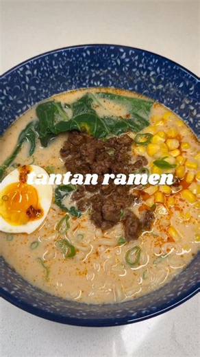 Kaity & Rob | Chicago Home Cooks on Instagram: "🍜 RAMEN 🍜 Ramen in 30 minutes!! Follow the steps in the video and below to make delicious ramen at home in just 30 minutes. Start by marinating and seasoning your ground pork with garlic, ginger, mirin, sesame oil, rice vinegar, garlic powder, onion powder and salt and pepper. Next mix peanut butter, kewpie mayo, rice vinegar, soy sauce and chili oil in a bowl and set aside. Brown your tan tan pork with black bean sauce in a frying pan. Make sure