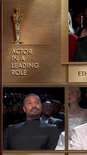 This moment. 🥹 Michael B. Jordan wins the best actor Oscar for his flawless portrayal of twins Smoke and Stack in
