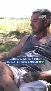 Mathieu ouvre son cœur à Didier et décide de se confier à propos de sa nouvelle vie sentimentale 🥰 🚜 #ADP, "la vie d’après",disponible gratuitement sur 6play | M6