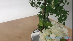 5 Arm Candelabra Crystal Chandelier Table Centerpieces for Parties, Weddings, and Special Events - Premium-Quality Crystal Candelabra Holder with Glass Cylinders - 21 inch x 44.5 inch