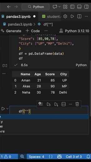 AI/ML Journey Part 14 #python #ai #machinelearning #reels #shorts