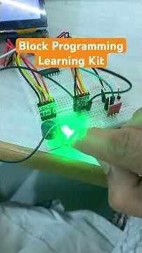 Block Programming Learning Kit Using Raspberry Pi #raspberrypi #blockly