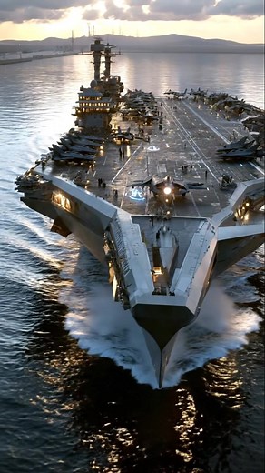 🇷🇺Russia unveils an ambitious new design for one of the world’s largest aircraft carriers — a true symbol of next-generation naval power. #Russia #RussianNavy #AircraftCarrier #NextGenNavy #FutureWeapons | Aviationmafia