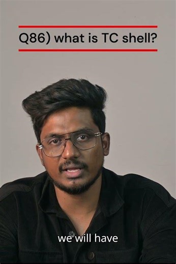 Q86) what is TC shell? |Tosca 100+ Real Time/Previous Interview Q & A