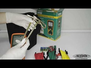 Medidor de tierra de resistencia física marca EXTECH modelo 382252