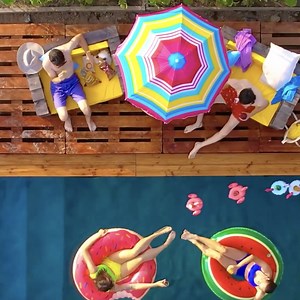 12 reactions | Amazing Backyard Swimming Pool Projects Out of Pallets | 5-Minute Crafts SHORTS | Facebook