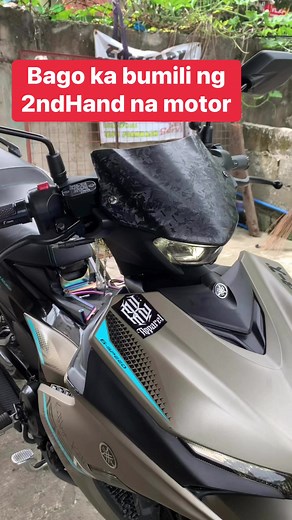 2.1M views · 10K reactions | Bago ka bumili ng 2ndhand na motor #tutorial #buyandsell #yamaha #sniper #tutorialvideo #tutorialreels | MotoPops 2.0 | Facebook