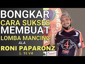 Bongkar Cara Sukses Membuat Lomba Mancing