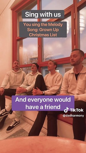 Sing Along to My Grown Up Christmas List