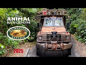 Kilimanjaro Safaris 2025 - Disney’s Animal Kingdom | Walt Disney World Full Ride 4K POV