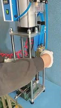 Desktop Polymer ABS PA PE Small Mini Hydraulic Vertical Injection Molding Machine #injection
