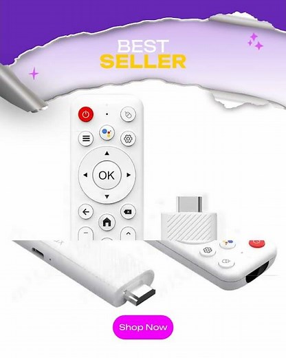 H96 MAX H313 Android 14 TV Stick 4K WiFi6