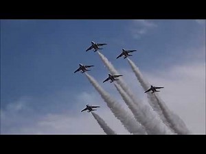 たっぷりブルーインパルス展示飛行 令和7年度 入間航空祭 航空自衛隊 入間基地 Blue Impulse