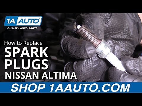 How to Replace Spark Plugs 06-12 Nissan Altima