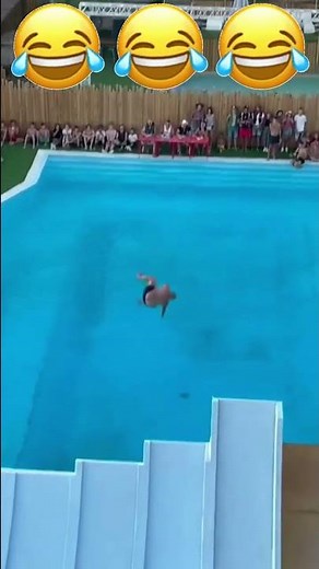 Fat Guy Water Slide Cannonball Splash | Compilations Or Die Tik Tok Meme 😂 #shorts