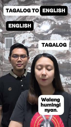 Popular Filipino Clauses Translated into English Walang Humingi nyan. #englishteacher #vocabulary #translation #tagalog