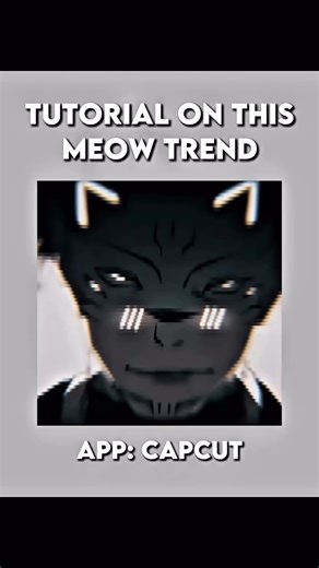 new trend meow meow edit tutorial || #anime #tutorial #animetutorial