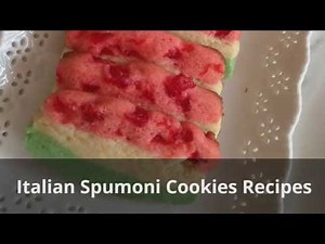 Italian Spumoni Cookies Recipes
