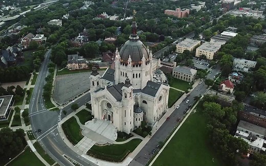 明尼苏达大学 University of Minnesota - Twin Cities 航拍