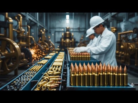Inside Bullet Factory How Russia Make 1 Million Bullets Per Day ?