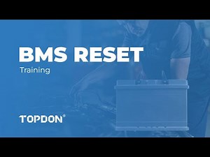 TOPDON Training - Battery Management System (BMS) Reset with our UltraDiag, ArtiDiag600S, & TopScan