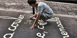 Achbé, la street artiste poète du bitume