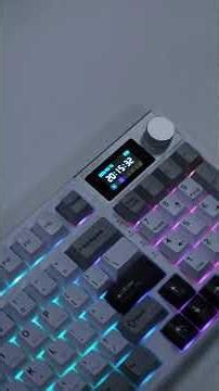This keyboard has a built in screen?! - Kemove K94