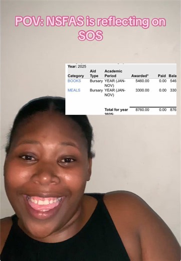 Understanding NSFAS Allowances and Reflection Process