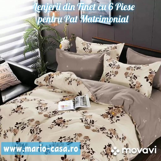 Lenjerii de Pat Din Finet SuperElegant pentru Comfort