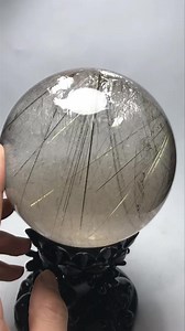 4 comments | High quality golden rutile spheres | Crystal garden | Facebook