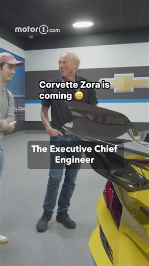 547K views · 6.9K reactions | The ZR1 is nuts, but there's an even crazier Corvette on the way. While Chevrolet has yet to confirm plans for all-wheel drive Zora with the ZR1's twin-turbo V8 and the E-Ray's hybrid system, there are obvious signs. | Motor1.com | Facebook