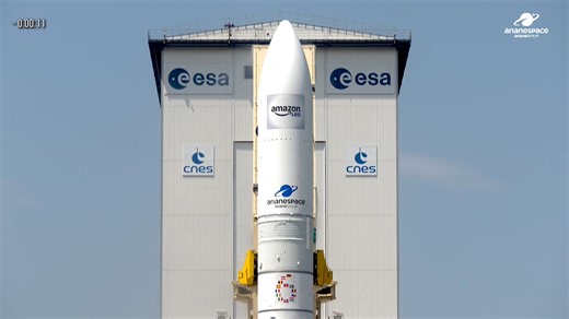 Arianespace | Mission VA267: Relive the liftoff of mission VA267. Ariane 6, in its Ariane 64 configuration, just lifted off from Europe’s Spaceport in... | Instagram