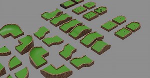 Mini Golf Course Tiles | 3D Environments | Unity Asset Store
