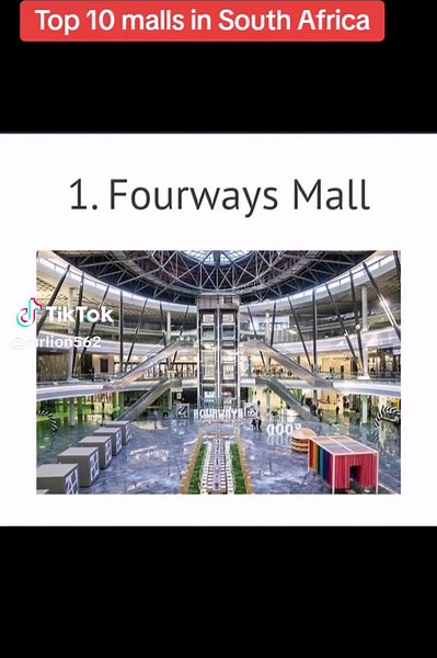 Top 10 Biggest Malls in South Africa 2024